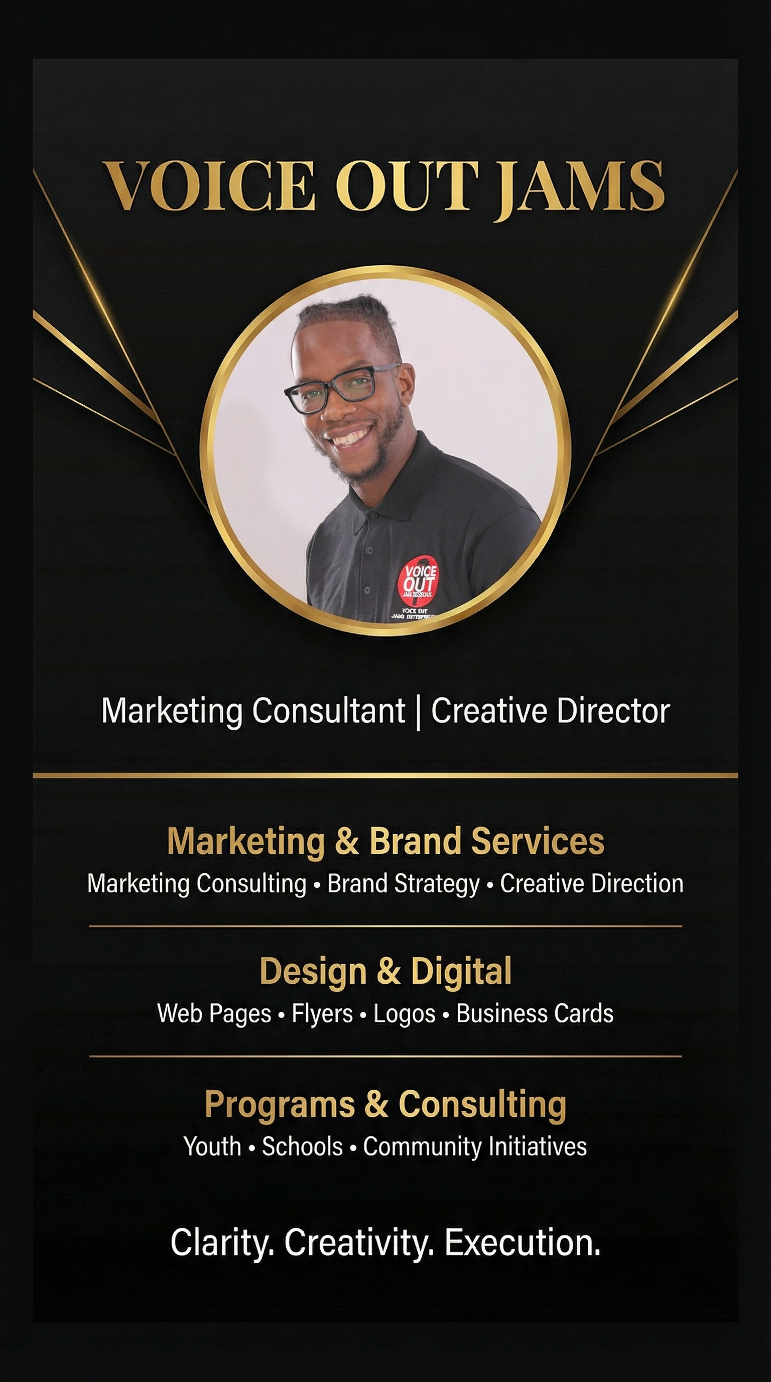 Voice Out Jams Flyer